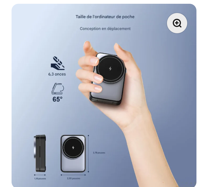 Chargeur 3 en 1 pour appareil Apple