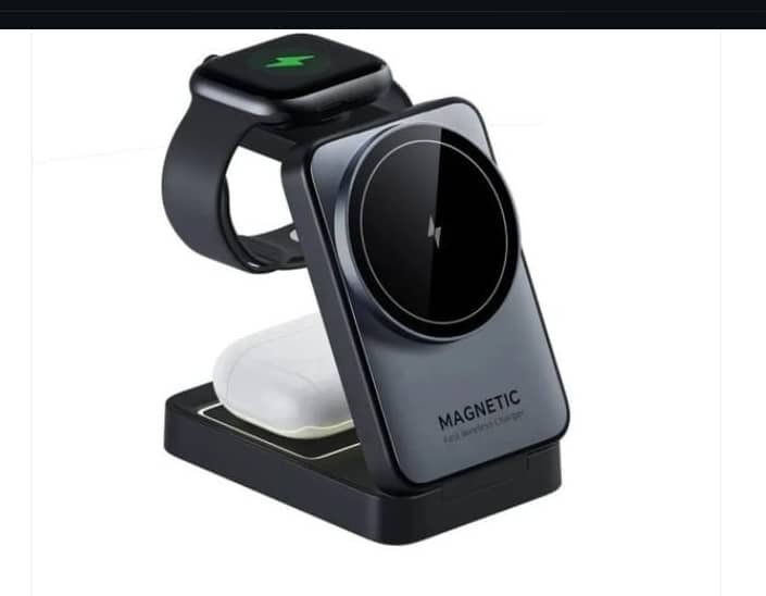 Chargeur 3 en 1 pour appareil Apple