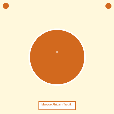 Masque Africain Traditionnel